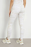 Guess AYLA LEGGING 4/4 Kadın Altın Tayt V4GB05MC049-P8DA