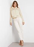 Guess Oversize Krem Kadın Ceket W4GL06WG450-F0D9