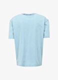 Guess Bisiklet Yaka Baskılı Mavi Erkek T-Shirt M4GI44KC6U1FB3G_SS BSC GUESS POSTCA