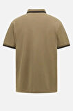 Guess Erkek Bej Pique Polo Yaka  T-Shirt