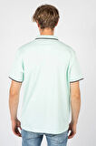 Guess Erkek Yeşil Pique Polo Yaka T-Shirt