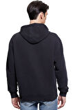 Erkek FINCH TERRY Nakış İşleme Logolu Sweatshirt - Siyah  | M