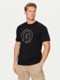 Guess Erkek Siyah G  Logolu T-Shirt