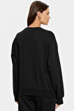Kadın Roberta Cn Sweatshirt - Siyah | L