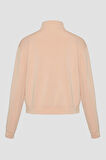 Kadın Olympe Half Fermuarlı Sweatshirt - Pembe | XS