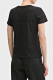 Guess Bayan T Shirt V5RI18 I3Z14 JBLK