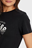 Guess Bayan T Shirt V5RI06 I3Z14 JBLK