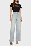 Guess Bayan T Shirt V5RI16 J1314 JBLK