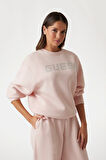 Kadın Cecilia Sweatshirt - Pembe | L