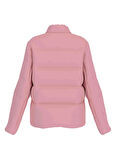 V4YL03WFUD0G6J8 NEW CLAUDIA JACKET Pembe Standart Fit Desenli Kadın Mont