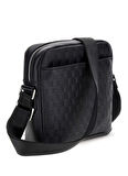 Guess Siyah Erkek Postacı Çantası TORINO CROSSBODY DOU - TORINO TOP Z