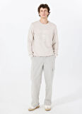 Guess Bisiklet Yaka Mavi Erkek Sweatshırt M5RQ08KCN01G9B8 BEAU CN SWEATSHIRT