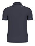 Guess Erkek  Logolu Lacivert T-Shirt