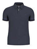 Guess Erkek  Logolu Lacivert T-Shirt