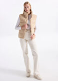 Guess Jeans Bej Kadın Yelek Gj Reg Lenght Kadın Yelek
