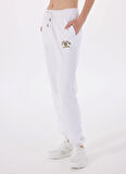 Guess Jeans Yüksek Bel Regular Fit Beyaz Kadın Pantolon GJ PANTS ICONIC FLEE - MID ORGANIC