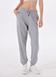 Guess Jeans Yüksek Bel Regular Fit Mavi Kadın Pantolon GJ PANTS ICONIC FLEE - MID ORGANIC