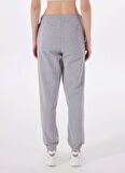 Guess Jeans Yüksek Bel Regular Fit Mavi Kadın Pantolon GJ PANTS ICONIC FLEE - MID ORGANIC