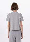 Guess Jeans Mavi Kadın T-Shirt GJ SS CN BOXY PRINTE - ORGANIC COTT