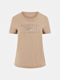 Guess Önü Logolu Kadın T-shirt W5RI19I3Z14