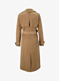Guess Bej Kadın Trençkot MAYA UNSTRUCTURED TR - ECO VISCOSE