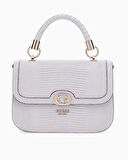 Guess Orlina Society Logo Kapaklı El Çantası