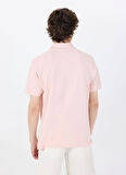 Guess Jeans Desenli Pembe Erkek Polo T-Shirt M4BP29KCJV1G6R4 GJ SS EMBRO LOGO