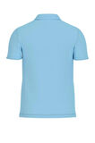 Guess Erkek Mavi Basic Polo Tişört