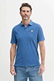 Guess Erkek Lacivert Basic Polo Tişört