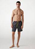 Guess Gri Erkek Şort Mayo SWIMTRUNK MEDIUM GUE