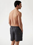 Guess Gri Erkek Şort Mayo SWIMTRUNK MEDIUM GUE