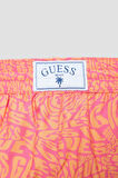 Guess Swımtrunk Medıum Dıstorted 100 Erkek Turuncu Şort F5GT04WG2D2-P6ER