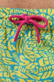 Guess SWIMTRUNK MEDIUM DISTORTED 100 Erkek Mavi Şort F5GT04WG2D2-P7VR