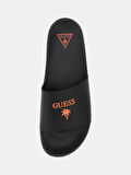 Guess Erkek Siyah Plaj Terliği