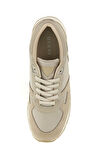 Erkek Tresa Sneaker Ayakkabı - Bej | 40