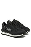 Guess Erkek Siyah Arona 4G Logolu Sneaker