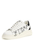 Guess Beyaz - Siyah Erkek Sneaker ELBA