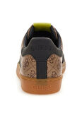 Guess Kahve - Bej Erkek Sneaker NOLA III
