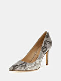 Guess Dabbey Piton Desenli Kadın Topuklu Ayakkabı FLPDB4ELE08