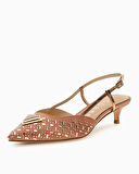 Guess Jessyn Taşlı Mini Topuklu Ayakkabı