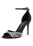Guess Siyah Kadın Sandalet FLPKBBSAT03-BLACK