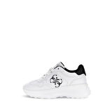 Guess Kadın Beyaz Luckeı 4G Logolu Sneaker