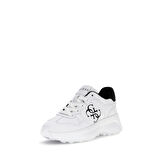 Guess Kadın Beyaz Luckeı 4G Logolu Sneaker