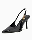 Guess Nassha Rugan Logo Detaylı Topuklu Stiletto