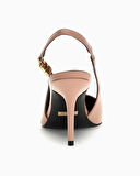 Guess Nassha Rugan Logo Detaylı Topuklu Stiletto