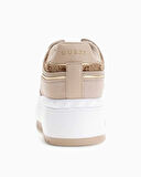 Guess Ridgee2 Monogram Logolu Dolgu Topuklu Sneaker