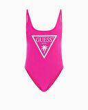 Guess One Piece Logo Detaylı Mayo