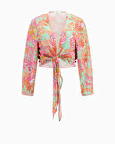 Guess Knotted Crop Kimono