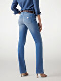 Guess SEXY STRAIGHT Kadın Mavi Jeans W5GA15D5B42-EAMD