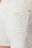 Guess Kadın Short W5GD74 D5N91 GWBL